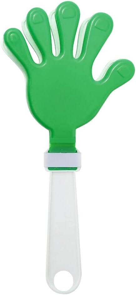 Lovecheer 8PCS Big Hand Clappers Party Noisemakers 11 inch Clapps Sporting Events Cheers for Football Basketball Birthday Gift New Year Christmas Make Noise