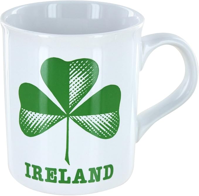 Irish Shamrock Ceramic Mug - 8oz