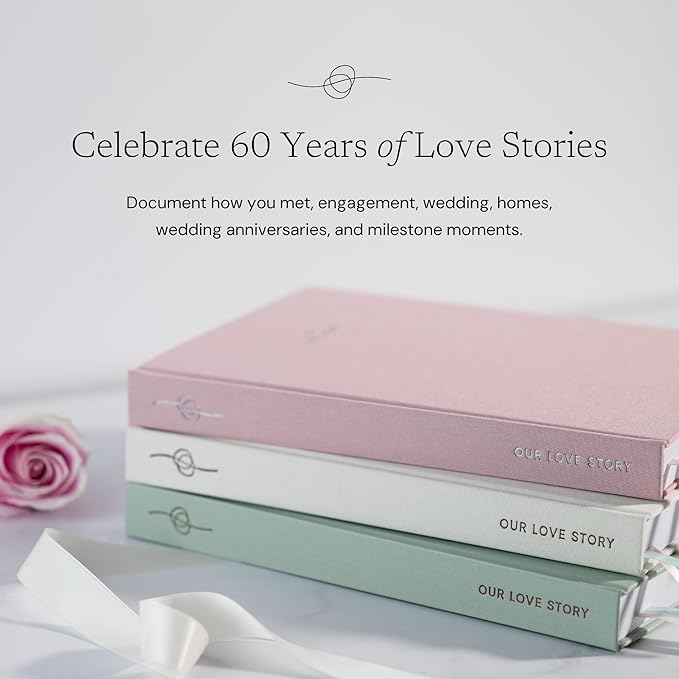 Anniversary Journal: Memory-Focused Valentine’s Day Gift for Couples to Capture the Evolution of Your Love Story, Wedding Memory Book, Couples Journal, & Anniversary Scrapbook - Wedding Registry Gift & Paper