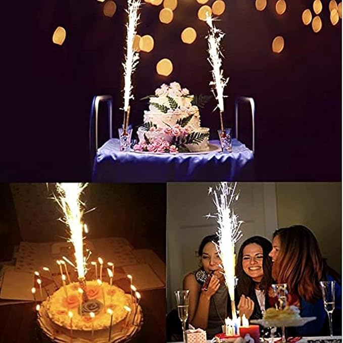 60 Birthday Cake Party Candles for M Birthday New Years Day Celebration