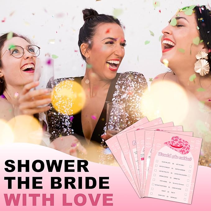 Funny Bachelorette Party Games - Bachelorette Party Favor Games, Bachelorette Party Favor for Bridal Shower Games, Bach Games for Bachelorette Party Decorations