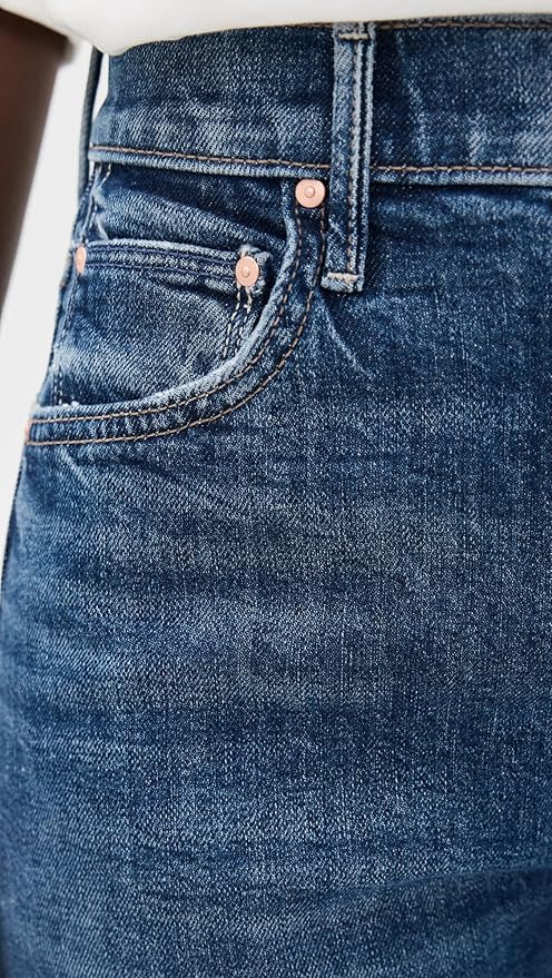 MOTHER Women's The Lasso Sneak Jeans