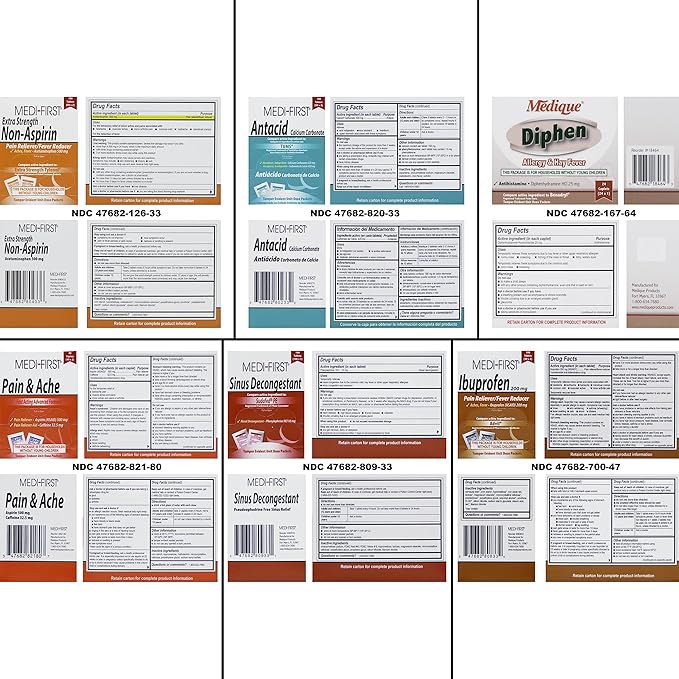 Sports First Aid Kit Refill Pack