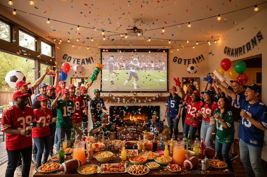 Party Ideas Tailored to Major U.S. Sports Events