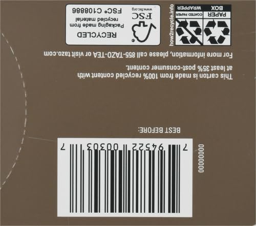 TAZO Tea Bags, Black Tea, English Breakfast | Regenerative Organic | 16 Count | Pack of 2