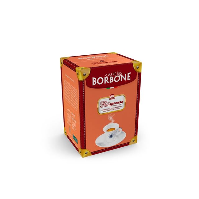 Caffè Borbone Decaffeinated Nespresso Compatible Espresso Coffee Pods, 50 Count Espresso Pods