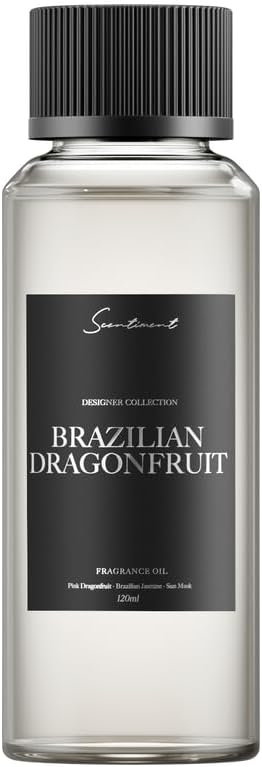 Scentiment Diffuser Oil - Brazillian Dragon Fruit | Home Aromatherapy Fragrance Oil (120ml)
