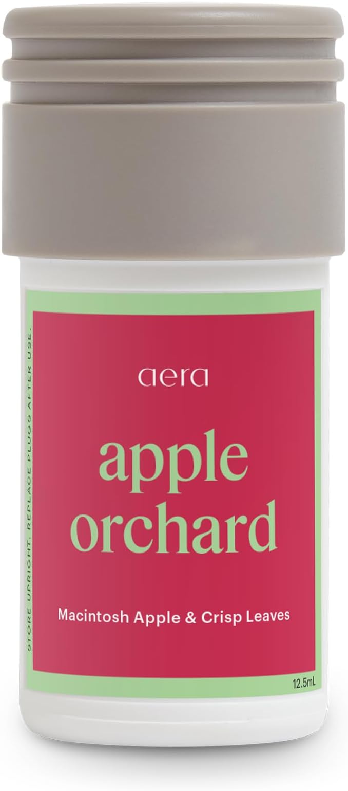 Aera Apple Orchard - Essential Oil for Home - Fruity Crisp Fragrance - Notes of Macintosh Apple and Orchard Leaves - Scent Refill - Capsule Size Works with Mini Diffuser