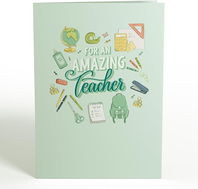 Lovepop Amazing Teacher Apple Pop-Up Card