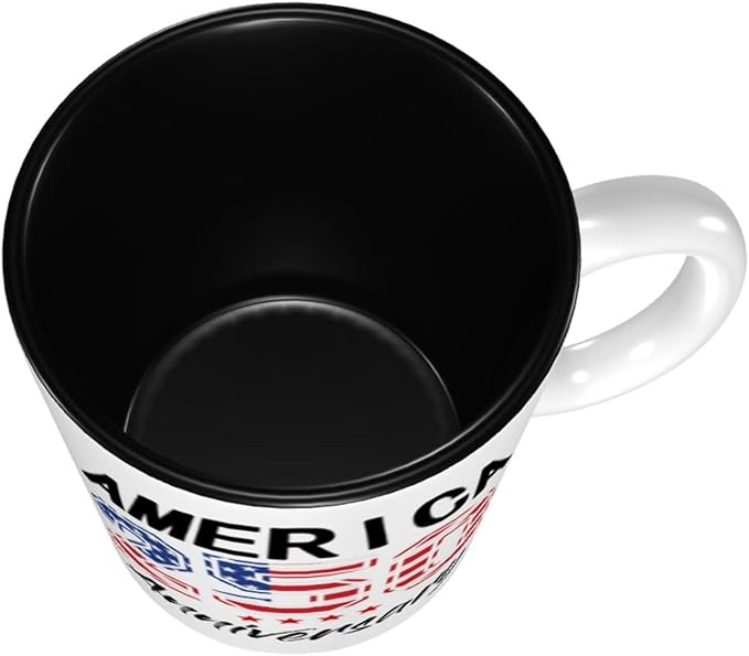 USA 250TH 2 250th 11oz Ceramic Mug Cute Coffee Mugs Tea Cup with Handle for Office and Home Gift for Men Women