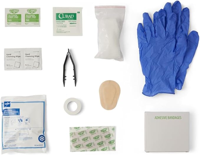 Curad Complete Kit In Hard Case, 175 Count