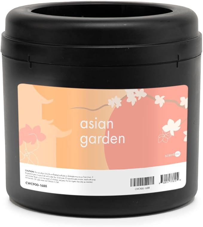 ScentAir Whisper Home Monthly Plug-in Refill, Fragrance Cartridge for Home and Office, Asian Garden