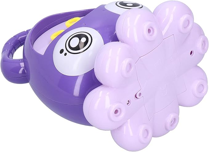 Portable Bubble Machine for Kids, Automatic Bubble Blower with Music Function, 8 Rotating Wands for 3000 Bubbles Per Minute, Handheld Bubble Maker for Toddlers, Outdoor Party,