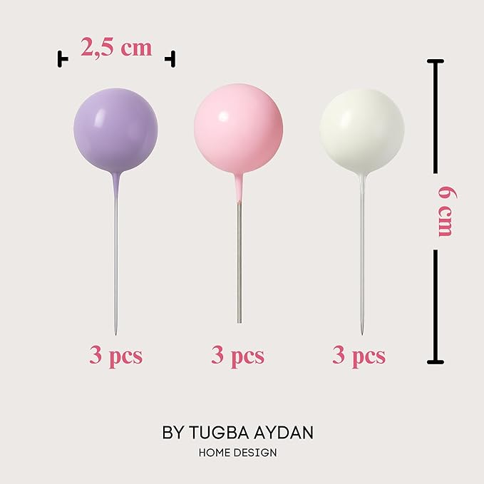 by Tugba Aydan - 11 Number Birthday Candles – 25 Piece Cake Decoration Kit with Number Candle – Party Supplies for Kids’ Eleventh Birthday Celebration