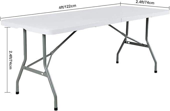 FORLIFE 2Pack Spandex Table Covers，Fitted Tablecloth for Rectangular Tables, Stretch Patio Table Covers, Universal Spandex Table Cover for Wedding, Banquet, Party (4ft, Dusty Pink)
