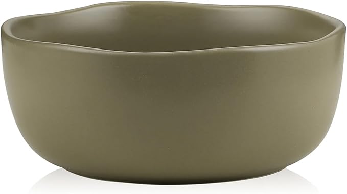 Stone Lain Stoneware Dish Set, 4 Bowls, Tom - Olive