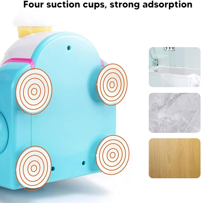 Bubble Maker for Bathtub - Kid Ice Cream Foam Maker,Bubble Blower Machine Toy for Kids Bathtub Shower Christmas Birthday Fun Enjoyment