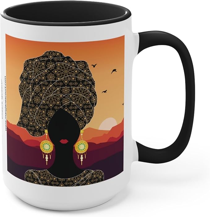 Coffee Mug - Mary Jane's Court - Queens with Attitude 'Q W A' - Queen RayAnne Mug, Gift for Tea Lovers, Unique