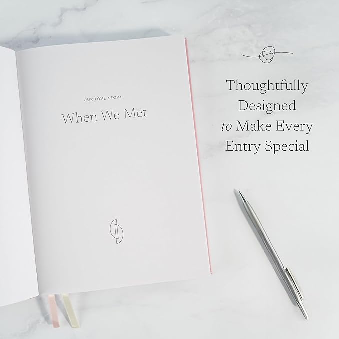Anniversary Journal: Memory-Focused Valentine’s Day Gift for Couples to Capture the Evolution of Your Love Story, Wedding Memory Book, Couples Journal, & Anniversary Scrapbook - Wedding Registry Gift & Paper