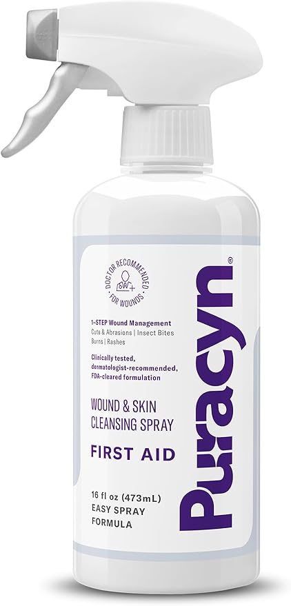 Plus First Aid Wound and Skin Cleanser, 16 Fluid Ounce