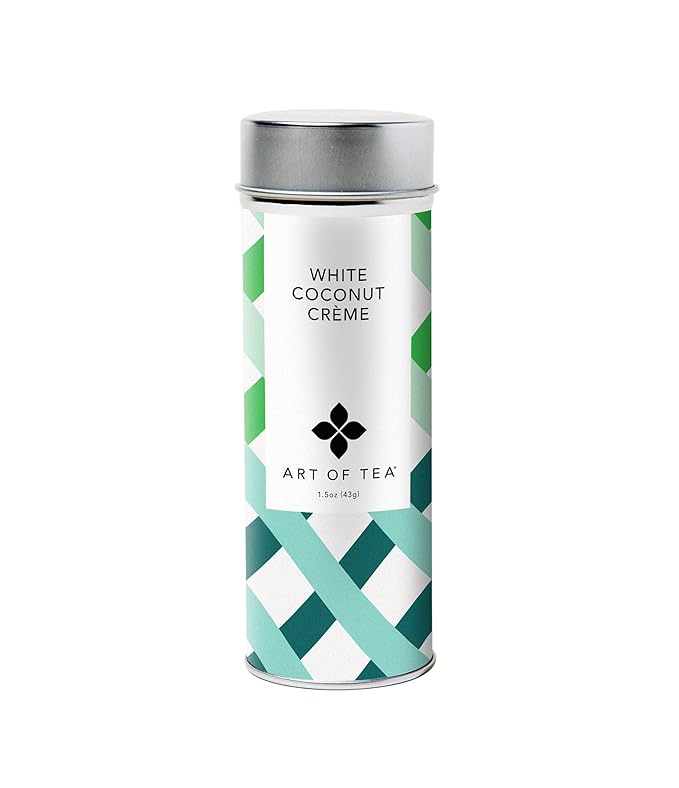 Art of Tea | White Coconut Crème 1.5oz | Artisan Loose Leaf Tea Tin
