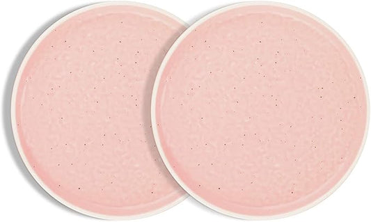 Stone lain Elena Stoneware Dish Set, 4 Salad Plates, Pink