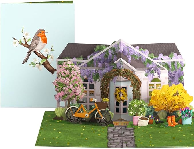 Lovepop Everday Pop-Up Card for Her and Him - 3D Spring Greeting Cards for Boys, Girls, Men, Women - Welcome - 5" x 7" Card - Blank Note Card & Envelope Included