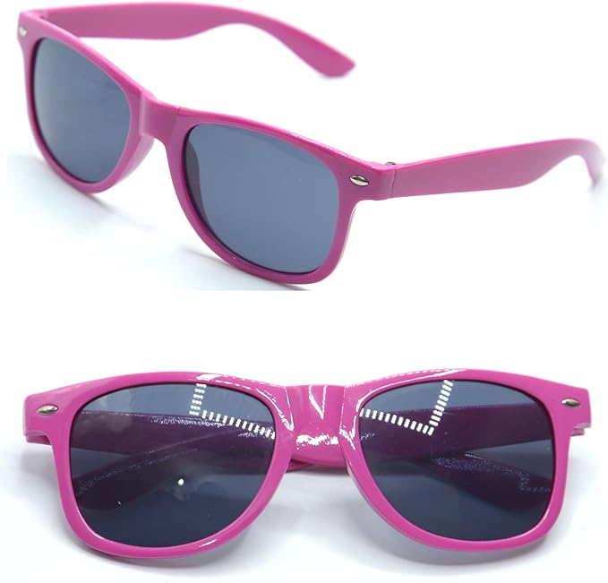 600pc Personalized Wedding Sunglasses Bulk for Guests Party Favors,Custom Personalized Logo Sunglasses Womens Men,Wedding Bridesmaid Sunglasses Gifts,Bachelor Party Favors Set （Hot Pink）