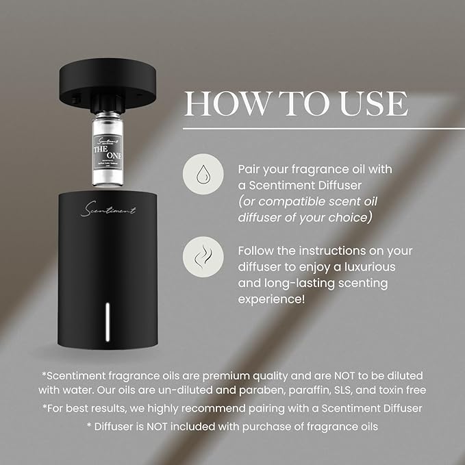 Scentiment Diffuers Oil - Serenity Hotel | Aromatherapy Home Fragrance | Inspired by Shangri-La Hotel® | Luxurious Scent with Notes of Jasmine, Ginger, Vanilla (120 mL)