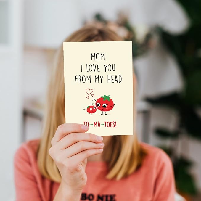 Cheerin Funny Valentines Day Card for Mom – Happy Bday Card from Daughter or Son – Hilarious Gift for Mother, Grandma, Stepmom, or Bonus Mom