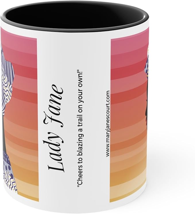Coffee Mug - Mary Jane's Court - Queens with Attitude 'Q W A' - Lady Jane Mug, Gift for Tea Lovers, Unique