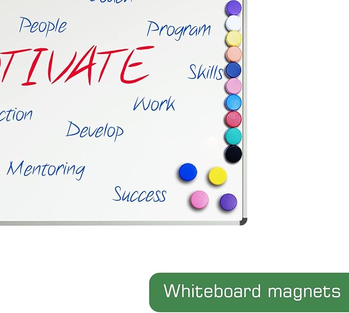 100 PCS 10 Colors Fridge Magnets,Round Magnets for Whiteboard, Cute Small Magnet, Mini Refrigerator Magnets Whiteboard Magnets Colorful Locker for Home Classroom Teachers Offices