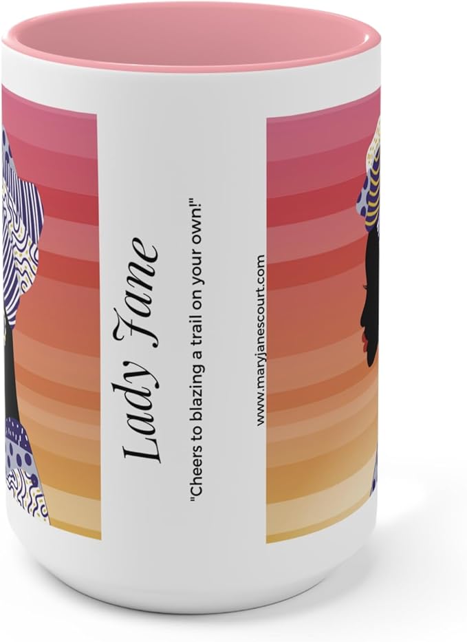 Coffee Mug - Mary Jane's Court - Queens with Attitude 'Q W A' - Lady Jane Mug, Gift for Tea Lovers, Unique