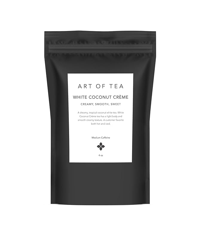 Art of Tea | White Coconut Creme Tea | 4oz Refill Bag