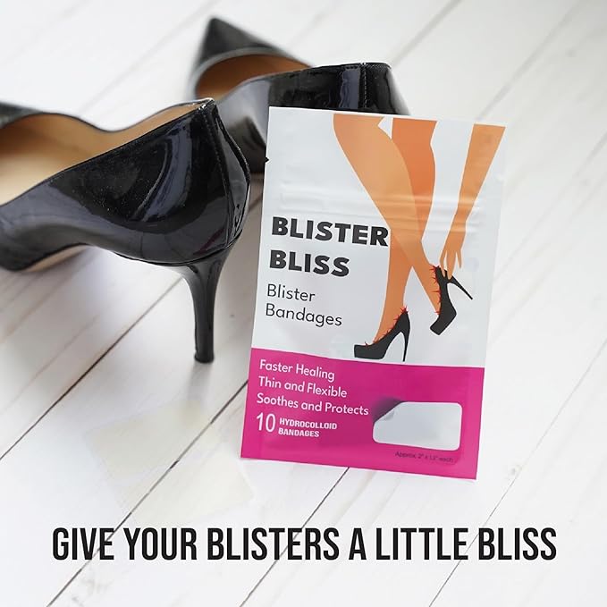 Blister Bliss Bridesmaid Gifts Blister Bandages, Small Gifts for Women, Wedding Day Essentials, Wedding Emergency Kit Essentials, Hydrocolloid Bridal Emergency Kit, Bulk Gifts for Women, FSA Eligible