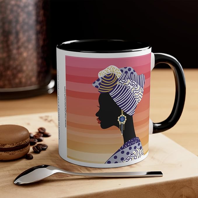 Coffee Mug - Mary Jane's Court - Queens with Attitude 'Q W A' - Lady Jane Mug, Gift for Tea Lovers, Unique
