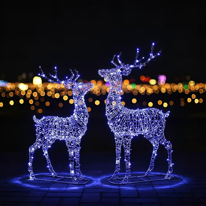 Macarrie 3 Pcs Fairy Lights USB Powered 16 ft 50 LED String Lights Plug in for Xmas Indoor Outdoor Party Wedding Home Festival Tree Garden Decoration (White)