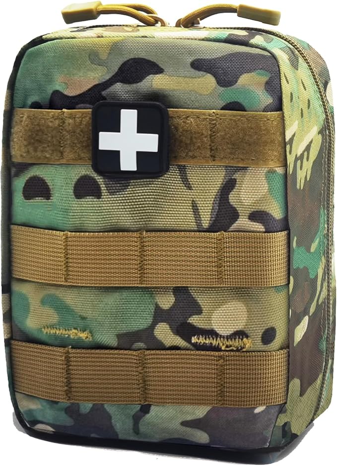 Carlebben EMT Pouch MOLLE Ifak Pouch Tactical MOLLE Medical First Aid Kit Utilit Camouflage
