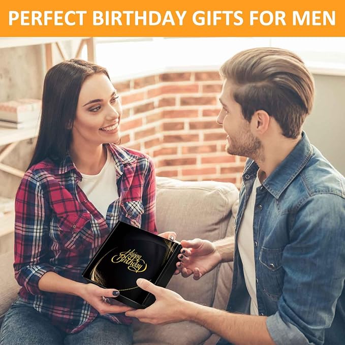 40th Birthday Gifts for Men, 40th Birthday Decorations for Men, Party Decor Supplies including King Crown & Sash & Banner & Balloons & Cake Topper & Candles