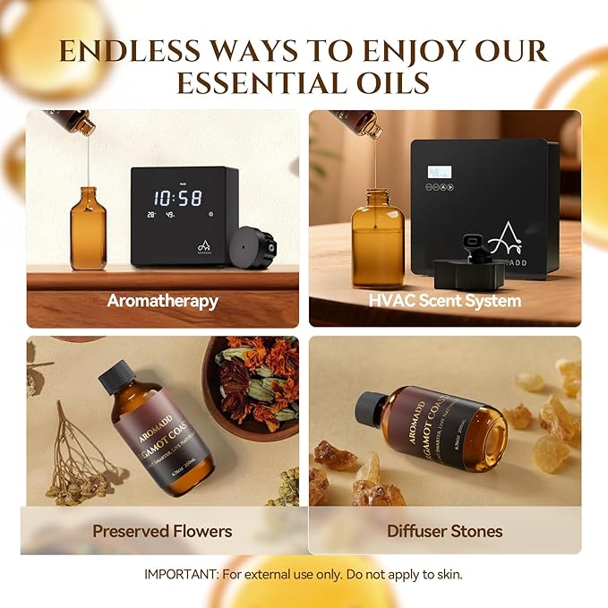 Bergamot Coastal Diffuser Oil Inspired by Luxury Hotel Scent 6.76 Fl Oz (200ml), Aroma Diffuser & Hotel Fragrance Diffuser Oil, Essential Oil Diffuser for Aromatherapy, Long-Lasting