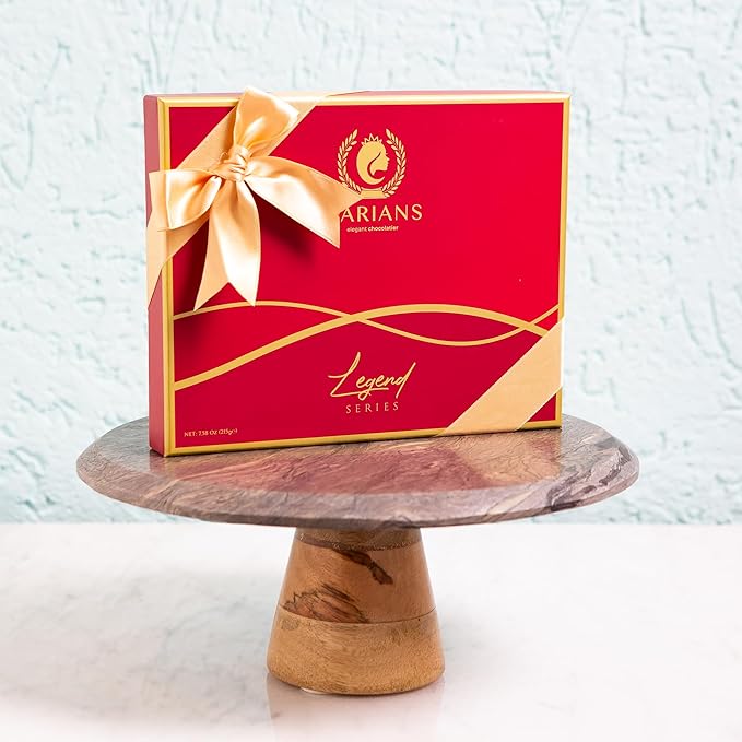 CARIANS Chocolatier Assorted Gourmet Chocolate Gift Box, Dark, Milk, White Chocolates Truffles, Treats for Thank you, Great for Gift Giving, Anniversary and Valentine's Day