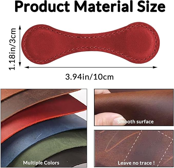 Magnetic Leather Bookmark with 26 Initial for Reading Women,Personalized Magnet Book Marks Gifts for Men,Book Lovers (Blue, Q)