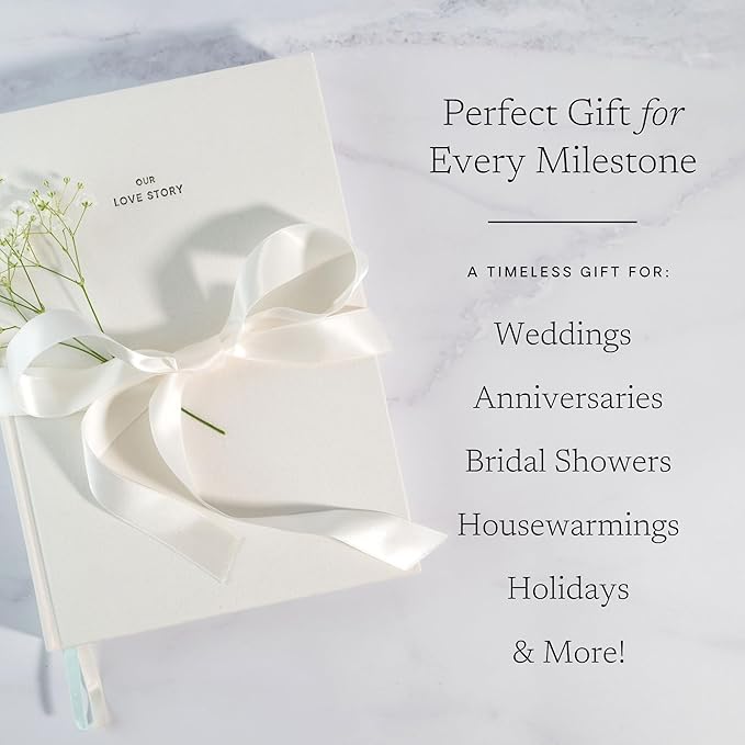 Anniversary Journal: Our Love Story – Memory-Focused Valentine’s Day Gift for Couples to Capture the Evolution of Your Love Story, Wedding Memory Book, Couples Journal, & Anniversary Scrapbook - Wedding Registry Gift & Paper