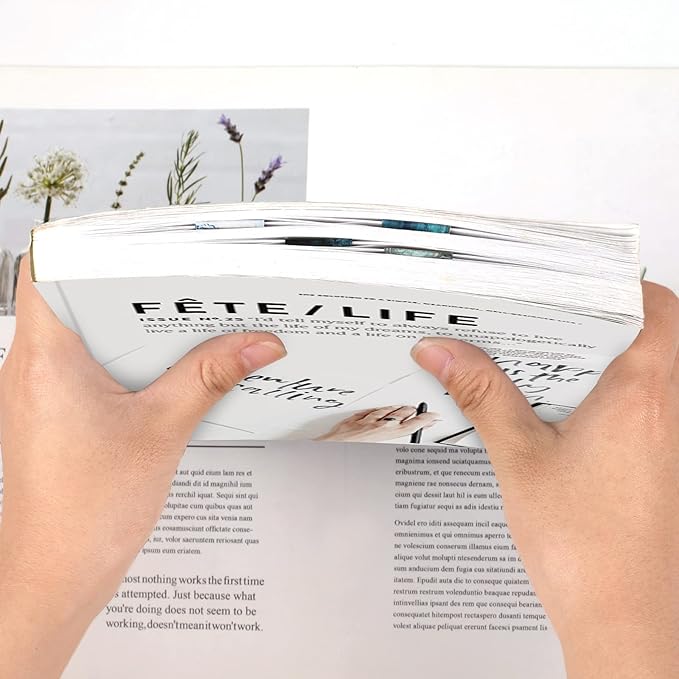 30 Pieces Bookmarks, Magnetic Bookmarks for Women, Men, Book Lovers, Page Markers for Students Teachers Reading (Multi Ocean)