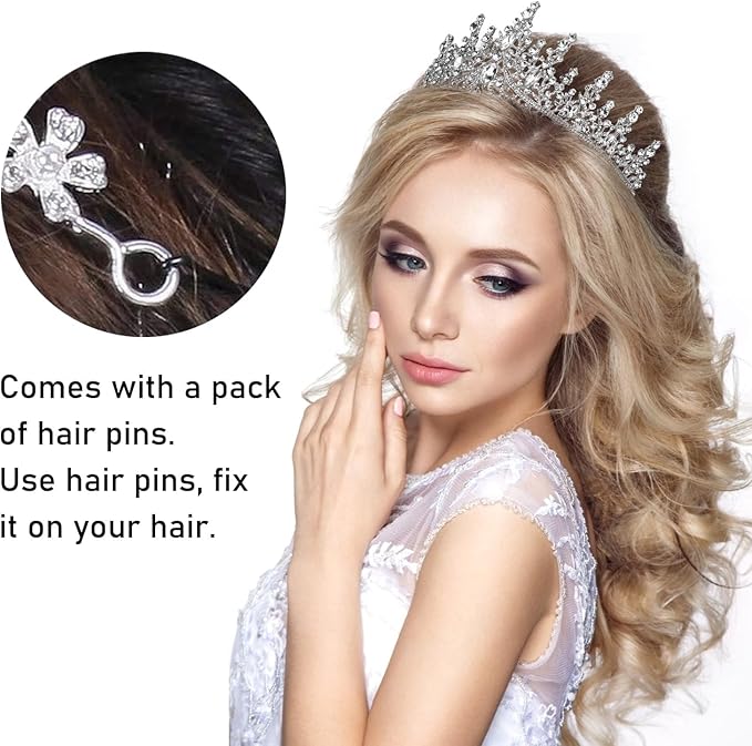 COCIDE BIRTHDAY QUEEN Birthday Sash for Women Crowns and Tiaras for Girls Birthday Decorations Set Rhinestone Headband Hair Accessories Glitter Sashes for Party Supplies
