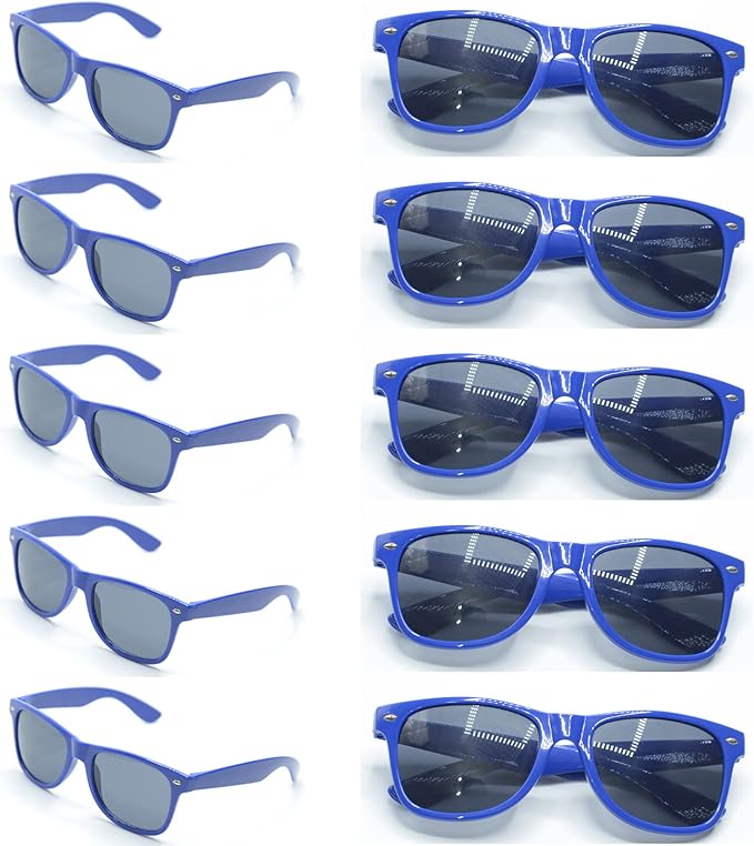 900pc Personalized Wedding Sunglasses Bulk for Guests Party Favors,Custom Personalized Logo Sunglasses Womens Men,Wedding Bridesmaid Sunglasses Gifts,Bachelor Party Favors Set （Dark Blue）