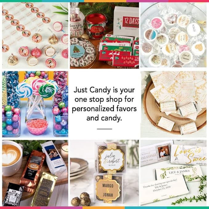 12ct Personalized Birthday Candy Favors for Guests Belgian Chocolate Bars Embossed "Happy Birthday" (12 Count) - 50th 60th 70th 80th 90th 100th - Any Age