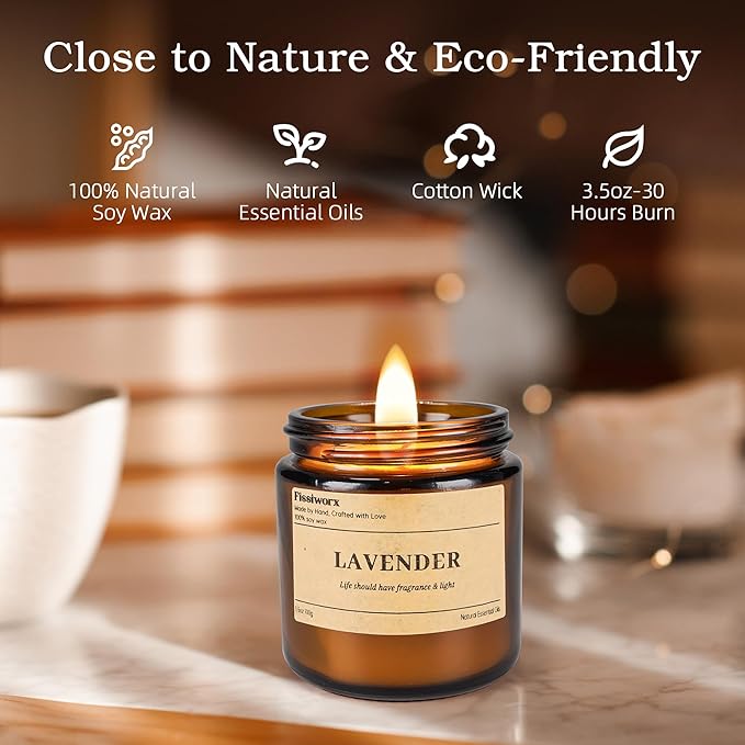 9 Pack Soy Candles for Home Scented |（Sage/Mint & Eucalyptus/Sage & Citrus） Long-Lasting 270 Hours, Natural Scented Candles Gift for Women & Men, Birthday, Mother’s Day, Valentine's Day Gift