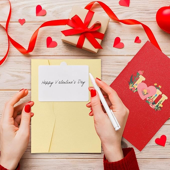 Pop Up Birthday Greeting Cards,I Love You 3D Cards for Birthday, Valentine's Day, Mother's,Father's Day, Anniversary, Husband, Wife, Mom, Dad, Boyfriend, Girlfriend, Romantic Gift (5" x 7")