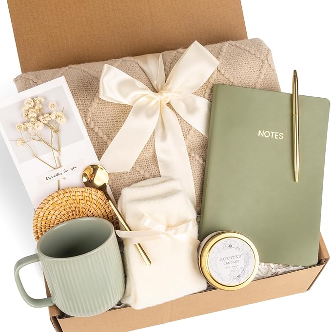 Birthday Gift for Women Friendship, Gifts for Women Birthday Unique Self Care, Gifts Basket for Best Friend, Sister, Mom, Teen Girls, Wife, Girlfriend, Coworker